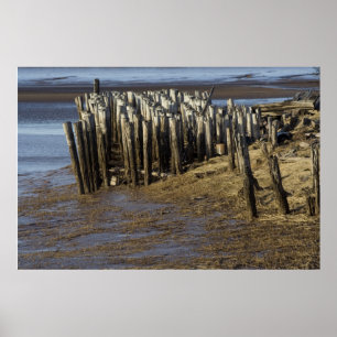 Weathered & Worn Poster