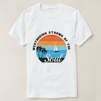 weathering storms men's basic t-shirt