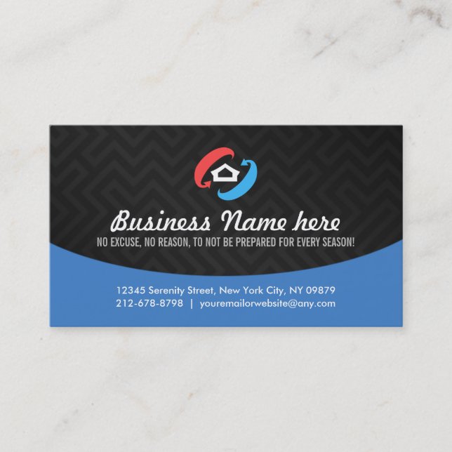 Weatherisation Business Cards (Front)