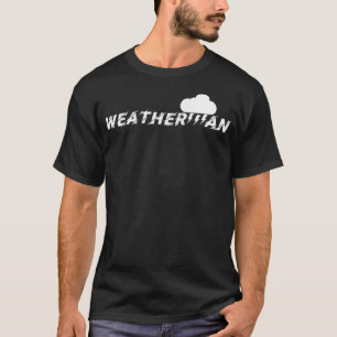 Weatherman Meteorologist Lazy Halloween Costume Fu T-Shirt