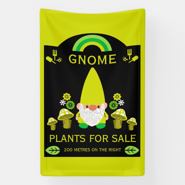 Weatherproof Personalised Garden Flag Banner (Vertical)