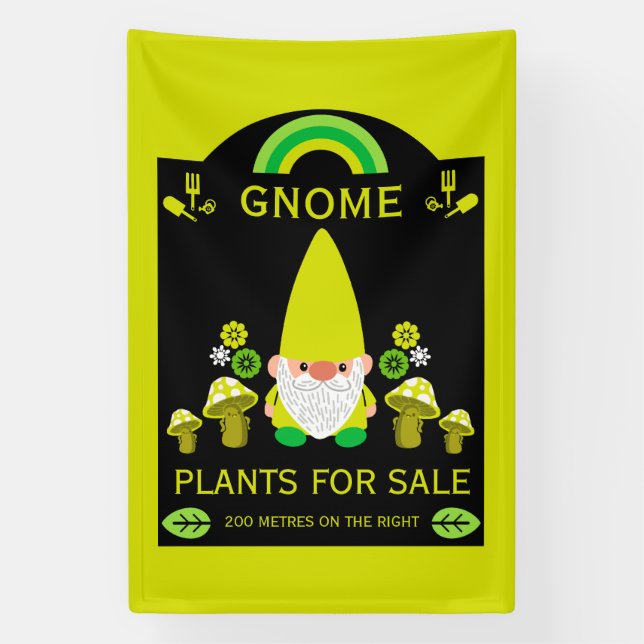 Weatherproof Personalised Garden Flag Banner (Vertical)