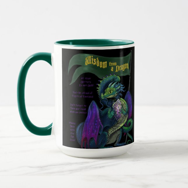 Weatherproof Personalised  Mug (Left)