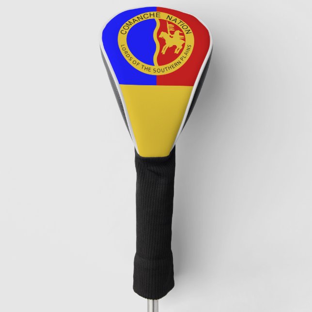 Weatherproof Personalized House Flag Golf Head Cover (Front)