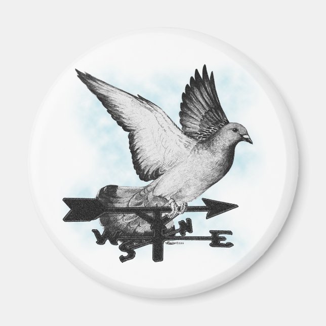 Weathervane Homer2 Magnet (Front)