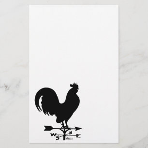 Weathervane Rooster Stationery