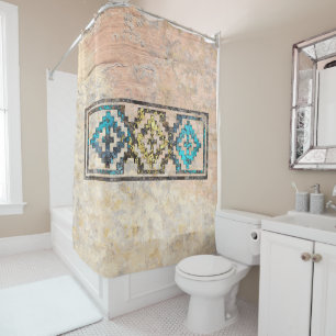 Weave Pattern Shower Curtain