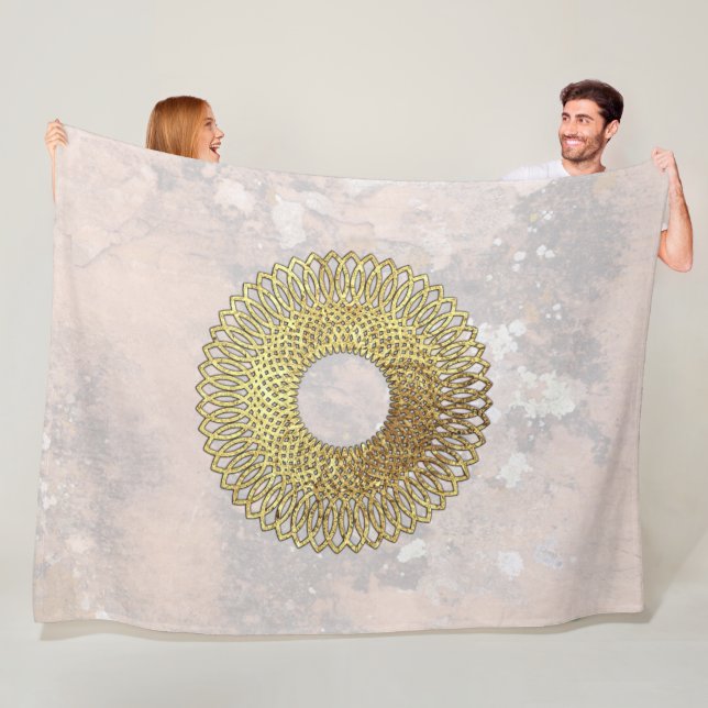 Weave Pattern, Talking Canyons, New Mexico Fleece (In Situ)