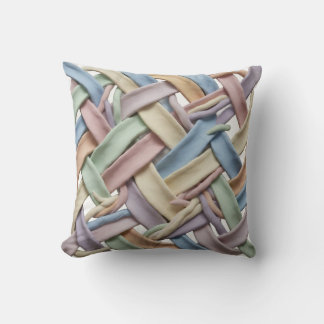 Weave pattern Throw Cushion