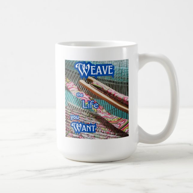Weave the Life Mug (Right)