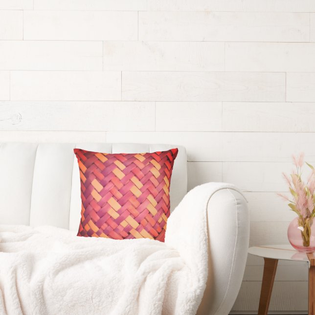 Weaved Harmony Throw Cushion (Couch)