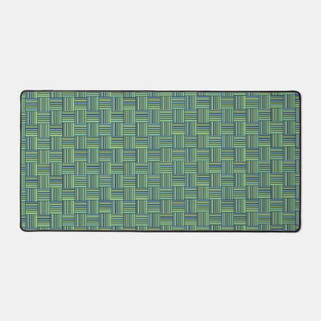 Weaved Stripe Desk Mat (Front)