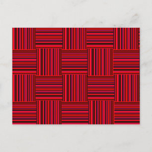 Weaved Stripes Postcard