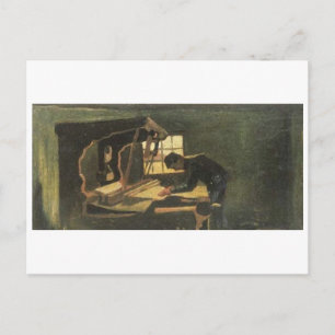 Weaver Arranging Threads (F32) Van Gogh Fine Art Postcard