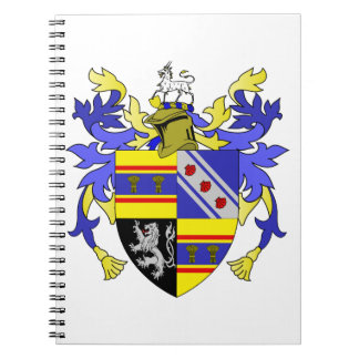 Weaver Coat of Arms Family Crest Notebook