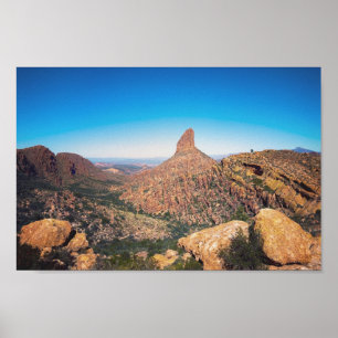 Weavers Needle - Arizona landscape   Poster