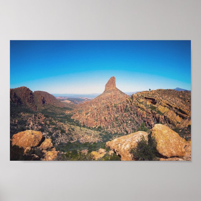 Weavers Needle - Arizona landscape | Poster (Front)