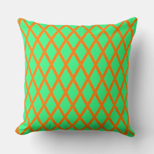 Weaving Orange Threads Cushion