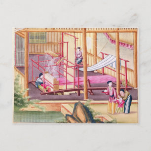 Weaving Postcard