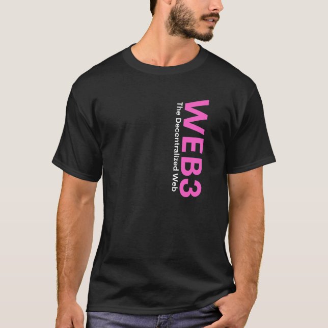 Web3 Crypto Blockchain Nft Internet3 0 Defi Metave T-Shirt (Front)