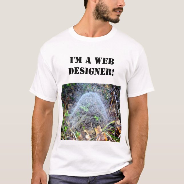 Web Design T Shirt (Front)