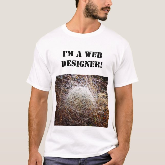 Web Design T Shirt (Front)