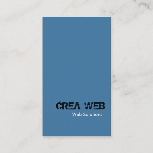 Web Developer - Business Cards (Front)