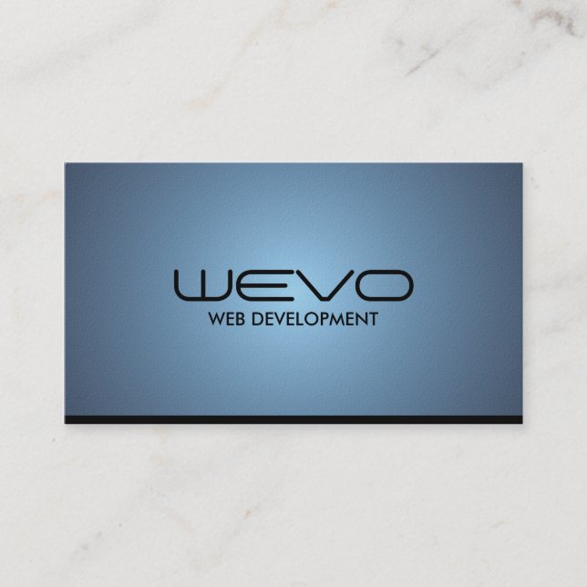 Web Developer - Business Cards (Front)