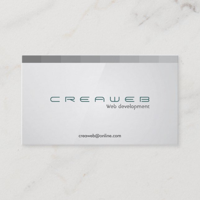 Web Developer - Business Cards (Front)