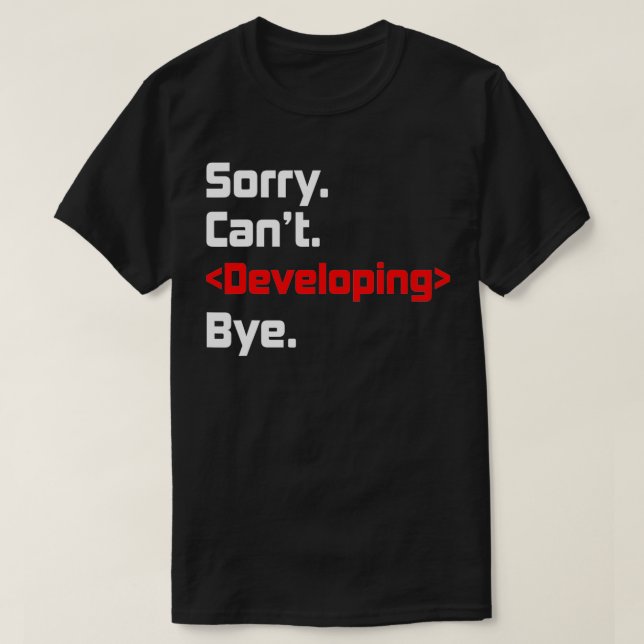 Web Developer Website Programmer Coder Computer De T-Shirt (Design Front)