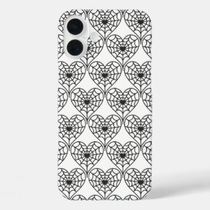 Web Heart iPhone 16 Plus Case