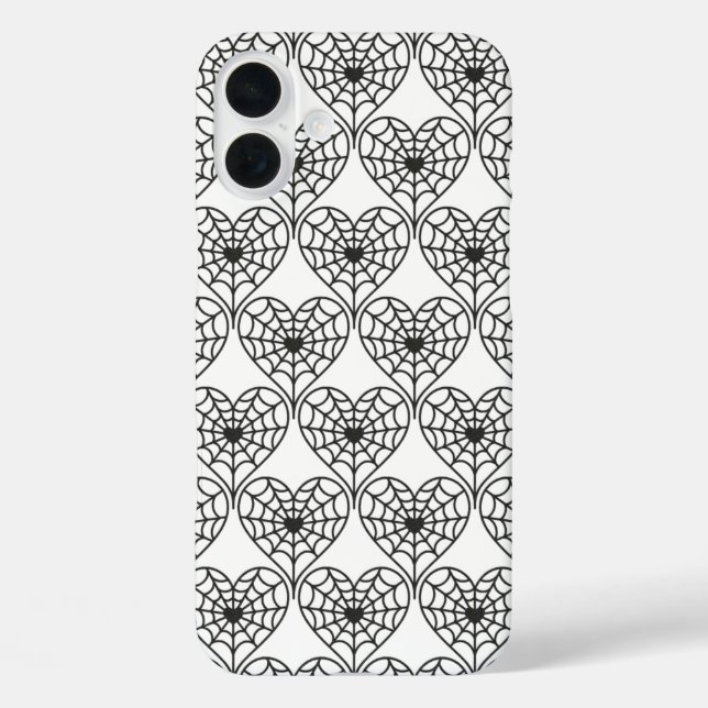 Web Heart Case-Mate iPhone Case (Back)