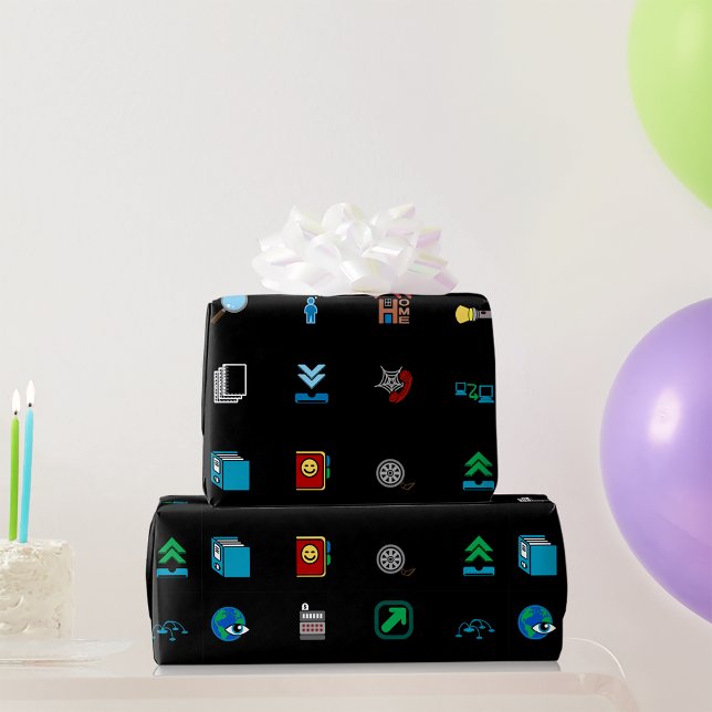 Web Icons Wrapping Paper (Creator Uploaded)