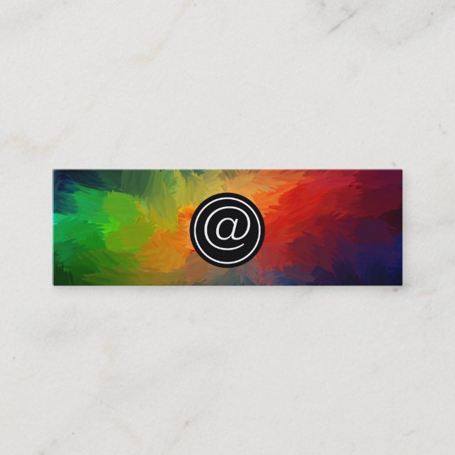 Web Mini Business Card (Front)