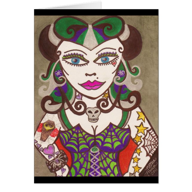 "Web Mistress" (Front)