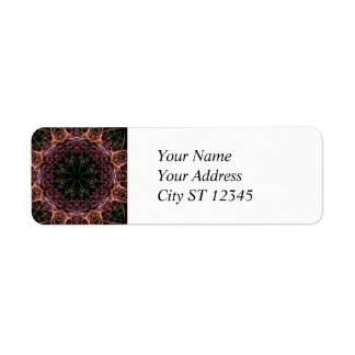 Web of Colour Kaleidoscope Address Label Return Address Label