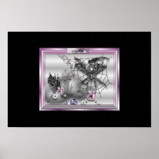 WEB OF DIAMONDS POSTER