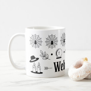 Web of Lies Mug Creepy Funny Halloween