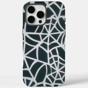 Web of Mystery: Delicate Trap - White Spider Web  iPhone 16 Pro Max Case