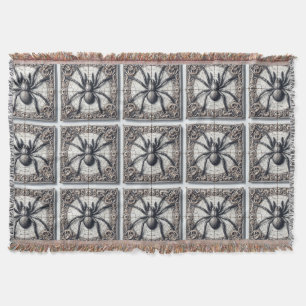 Web Weaver Throw Blanket