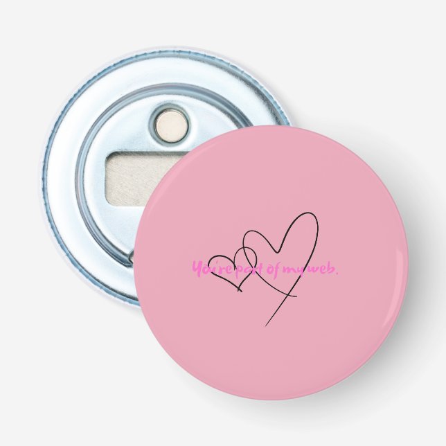 Web Within – Art of Hidden Strength Bottle Opener (Front)