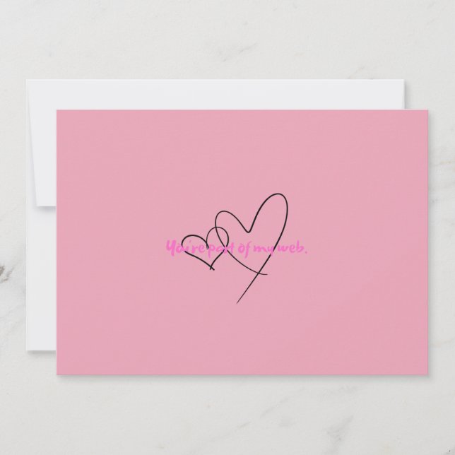 Web Within – Art of Hidden Strength Invitation (Front)