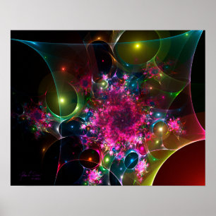 Webb04 20x16 Fractal Poster