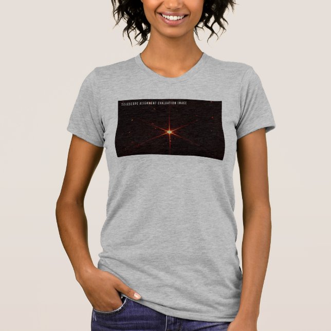 Webb Space Telescope, A Starry Guide to Alignment T-Shirt (Front)