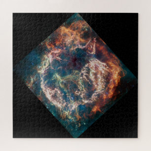 WEBB SPACE TELESCOPE Cassiopeia A MIRI Image Jigsaw Puzzle