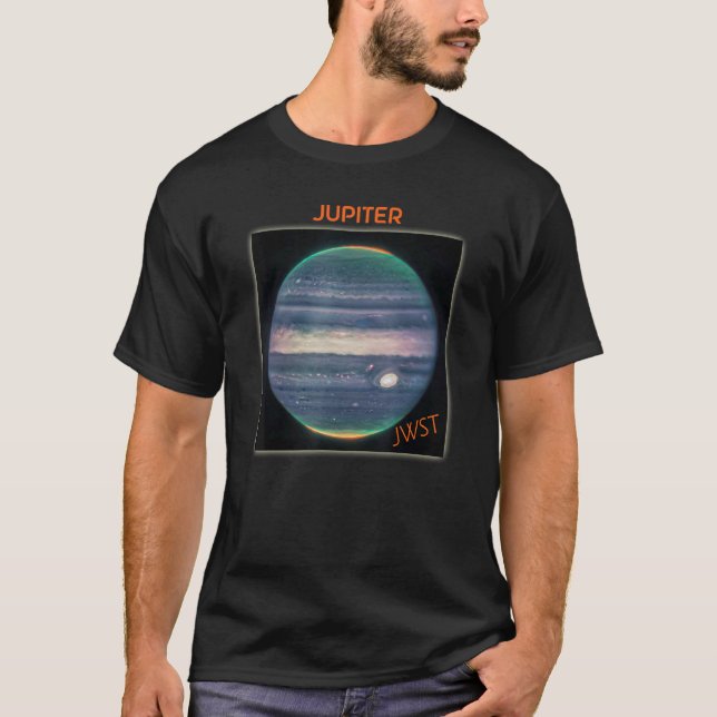 Webb Space Telescope New Image Jupiter JWST T-Shirt (Front)