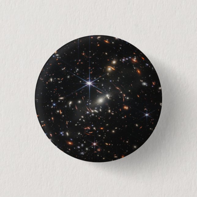 Webb Space Telescope science nasa universe star as 3 Cm Round Badge (Front)