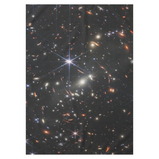 Webb Space Telescope science nasa universe star as Tablecloth (Front)