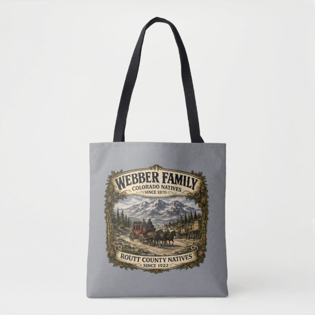 Webber Family Reunion Tote Bag (Front)