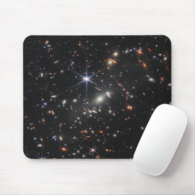 Webb's First Deep Field View of the Universe  Mouse Pad (With Mouse)